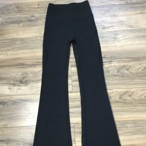 JUST LOVE Flared Legging Push Up Tummy Control Booty Lifting High Waisted Blk M - Picture 6 of 11